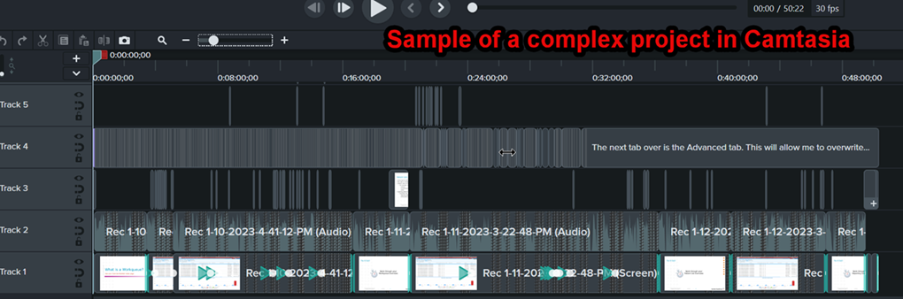 Exemple d'un projet complexe de Camtasia.png